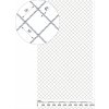 Rebierkové pletené sito - vzor Diamant, oko: 50x50mm, priemer pletiva 4mm, rozmer 1000x2000mm, materiál: Nerez /AISI 304