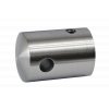 Držiak lanka ø 5mm bez zaistenia plochý (30x22 mm), brúsená nerez K320 /AISI304