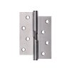 Nerezové pánty pridvihovacie 2ks (ľavé), 100x75x2.5mm, max. nosnosť: 80 kg (2 pánty), brúsená nerez K320 /AISI304