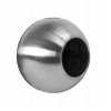 Guľa koncová ø 20mm na trubku ø 12mm, otvor ø 12.2mm, brúsená nerez K320 /AISI316