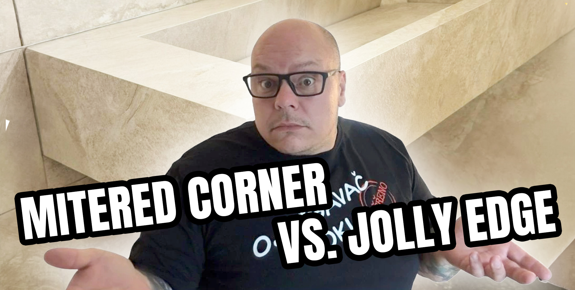 Mitered Corner vs. Jolly Edge