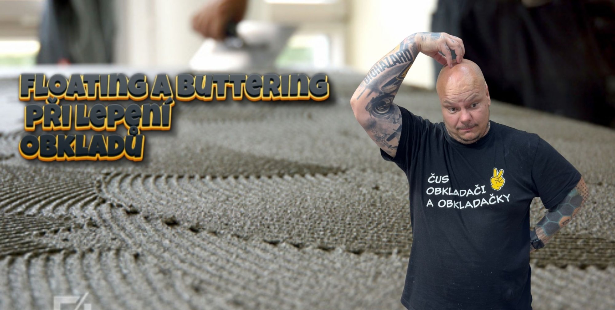 Floating a Buttering při lepení obkladů
