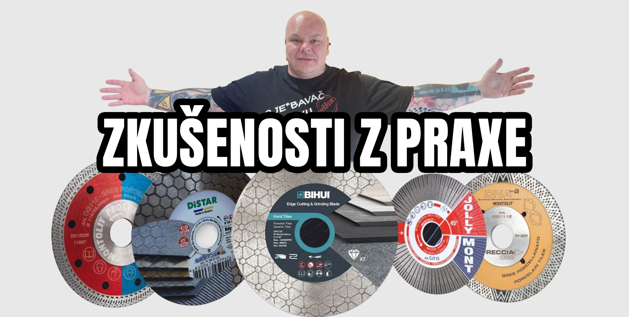 Jaké mám zkušenosti z praxe při výběru kotouče.