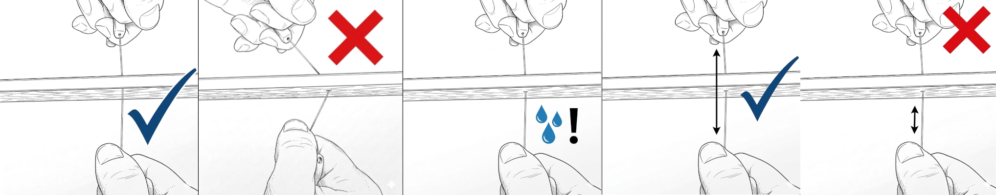 Sada diamantových drátů v akci