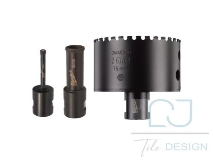 MILWAUKEE DIAMOND MAX™ M14 Diamantové vrtáky