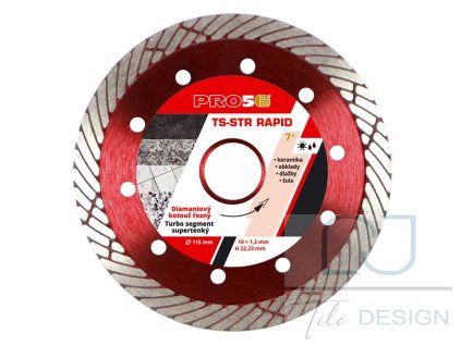 kotouc rezny diamantovy pro5 ts st rapid 115 mm