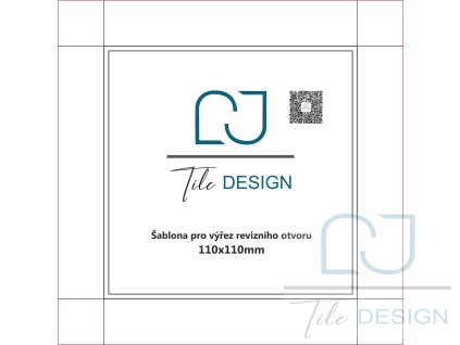 jjtd šablona revizní otvor 110x110