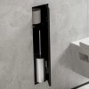 Built-in Concealed Box for Toilet Brush and Toilet Paper