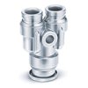 KQG2U 001 different diameter union Y M