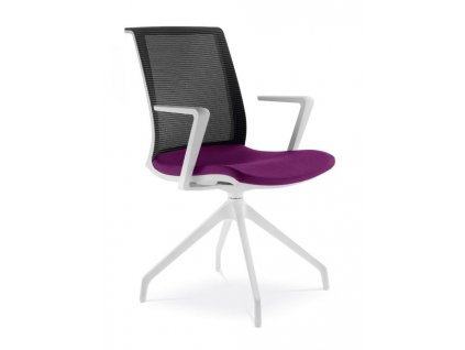 213 F90 WH LYRA NET konferencni židle