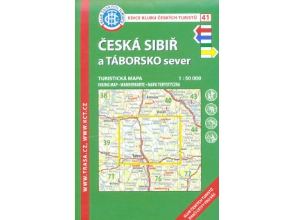Česká Sibiř a Táborsko sever : turistická mapa 1:50 000