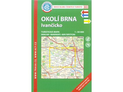 Okolí Brna : Ivančicko : turistická mapa 1:50 000
