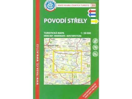 Povodí Střely : turistická mapa 1:50 000