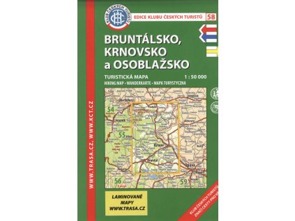 Bruntálsko, Krnovsko a Osoblažsko : turistická mapa