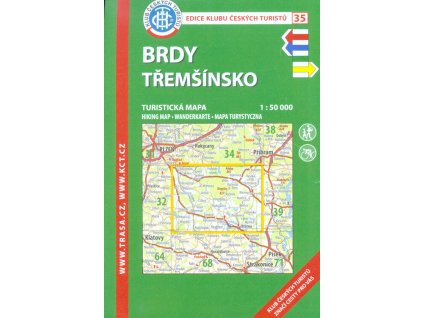 Brdy, Třemšínsko : turistická mapa 1:50 000