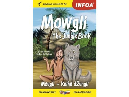 108770 maugli kniha dzungli mowgli the jungle book zrcadlova cetba a1 a2