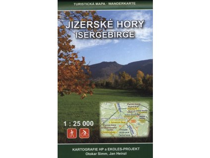Jizerské hory : turistická mapa = Isergebirge : Wanderkarte