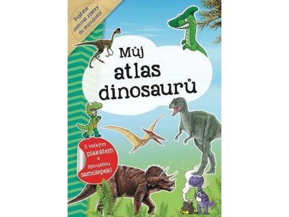 110267 muj atlas dinosauru plakat a samolepky