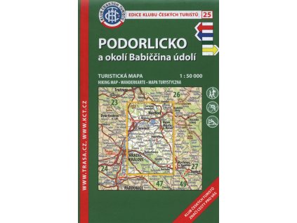 Podorlicko : a okolí Babiččina údolí : turistická mapa 1:50 000
