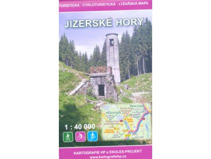 Jizerské hory : turistická, cykloturistická, lyžařská mapa