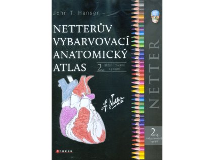 Netterův vybarvovací anatomický atlas