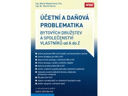 114131 ucetni a danova problematika bytovych druzstev a spolecenstvi vlastniku od a do z