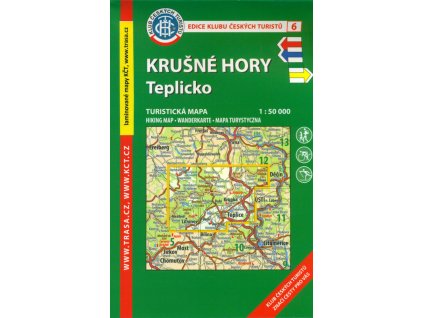 Krušné hory : Teplicko : turistická mapa 1:50 000