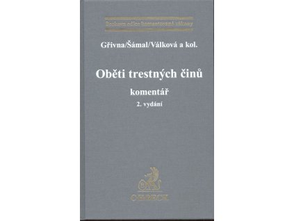 Oběti trestných činů : komentář