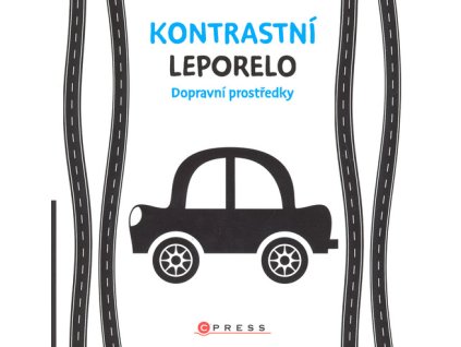 Kontrastní leporelo: Dopravní prostředky