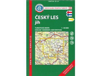 Český les : jih : turistická mapa 1:50 000