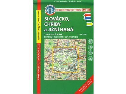 Slovácko, Chřiby a Jižní Haná : turistická mapa : 1:50 000