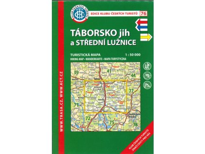 Táborsko - jih a střední Lužnice : turistická mapa 1:50 000