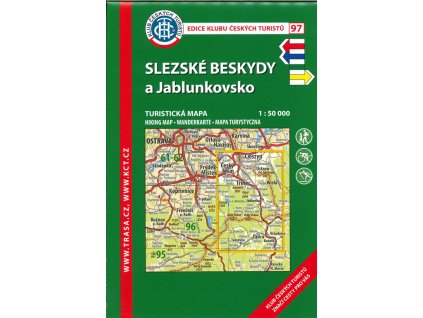 Slezské Beskydy a Jablunkovsko : turistická mapa 1:50 000