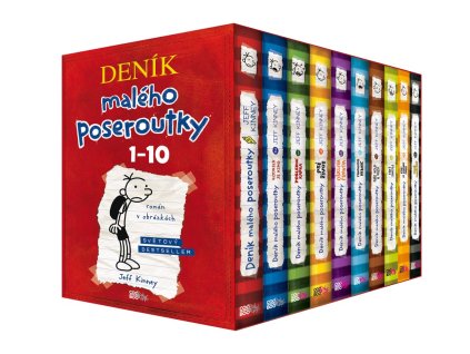 Deník malého poseroutky BOX 1-10