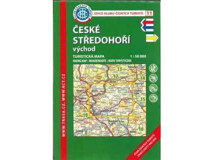 České středohoří - východ : turistická mapa 1:50 000