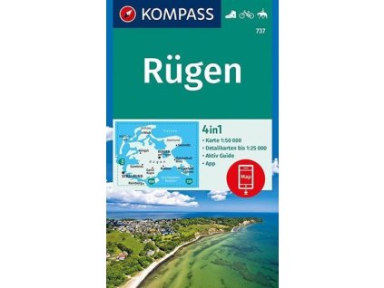 128564 rugen 1 50 000 turisticka mapa kompass 737