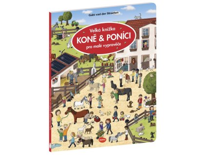 132596 velka knizka kone ponici pro male vypravece