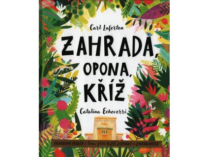 Zahrada, opona, kříž