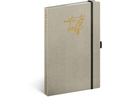 145430 nedatovany planovac note to self 5 minut denne 13 21 cm