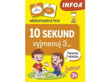 145970 10 sekund vyjmenuj 3 junior krabicova hra