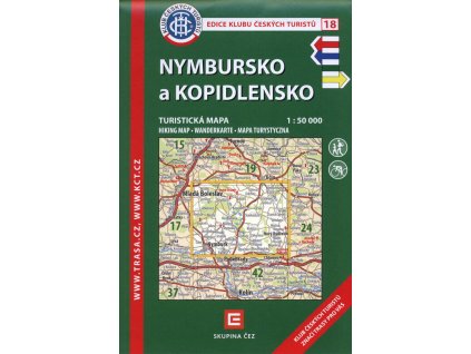 Nymbursko a Kopidlensko : turistická mapa 1:50 000