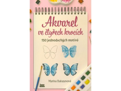 Akvarel ve čtyřech krocích