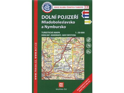 Dolní Pojizeří : Mladoboleslavsko a Nymbursko : turistická mapa 1:50 000