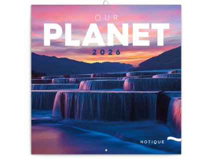 Kalendář 2026 poznámkový: Naše Planeta 30 x 30 cm