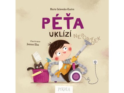 Péťa uklízí