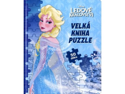 Ledové království - Velká kniha puzzle
