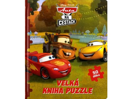 Auta - Velká kniha puzzle