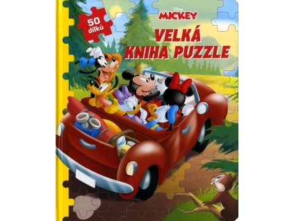 Mickey a jeho přátelé - Velká kniha puzzle