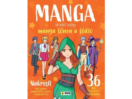 Manga - Jak kreslit postavy šonen a šodžo