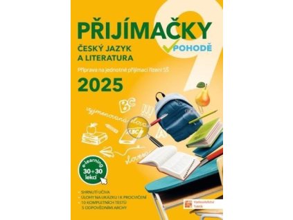 Přijímačky 9 Český jazyk a literatura + E-learning 2025